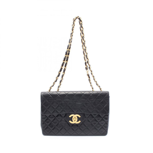 Chanel Deauville Matelasse Lambskin Shoulder Bag
