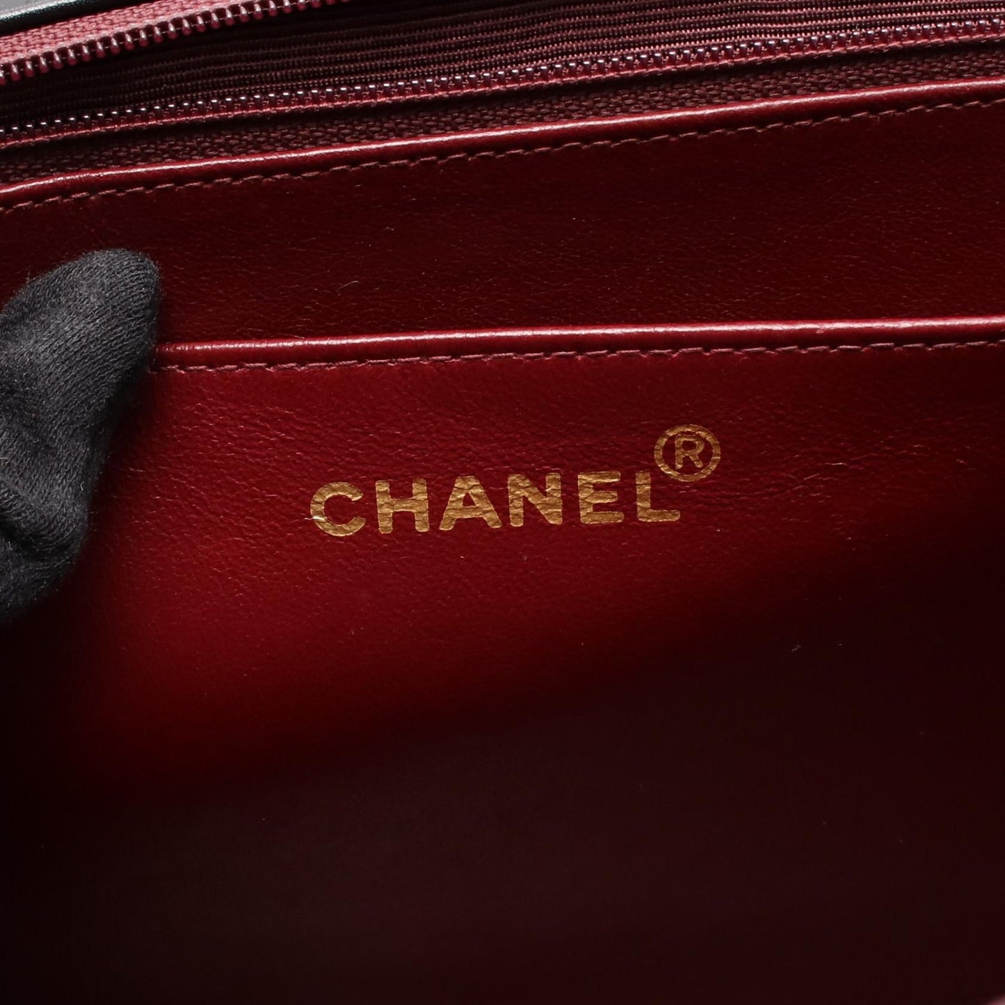 Chanel Deauville Matelasse Lambskin Shoulder Bag