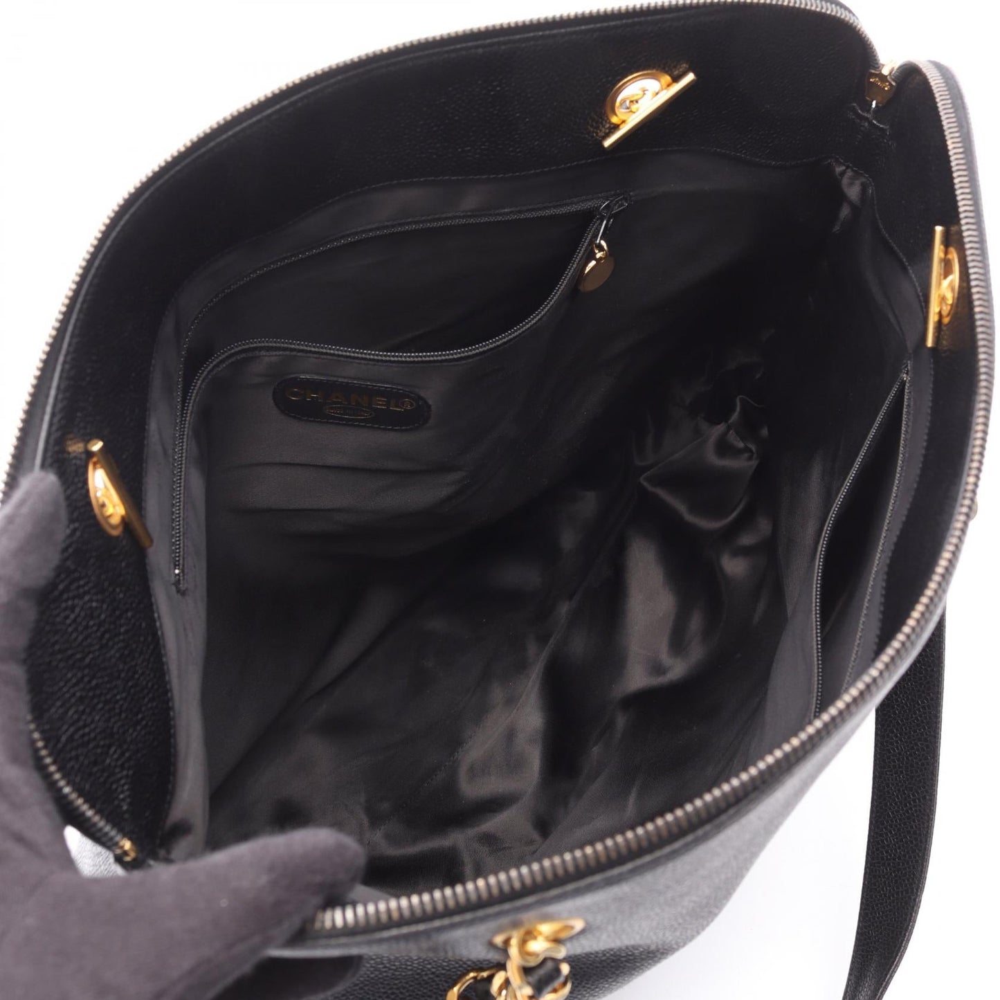 Chanel Deauville Calf Tote Bag