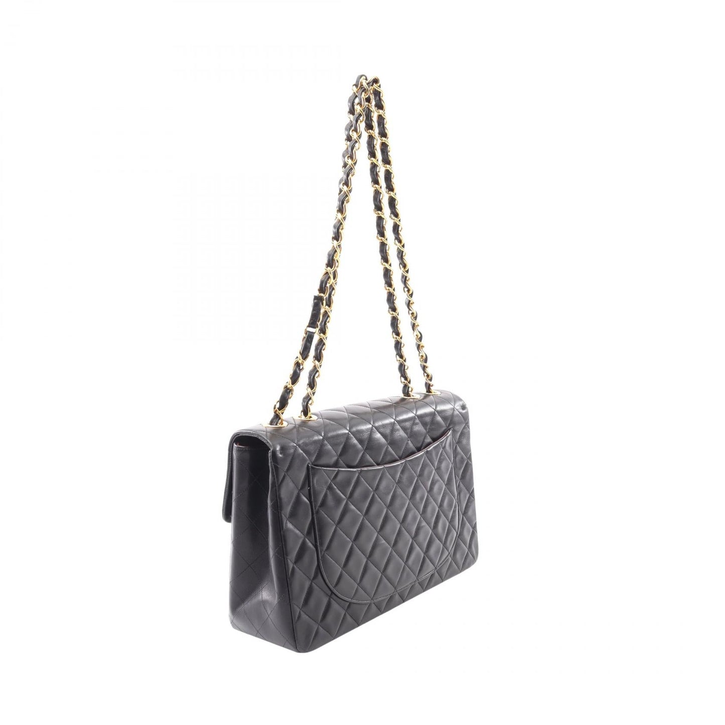 Chanel Deauville Matelasse Lambskin Shoulder Bag