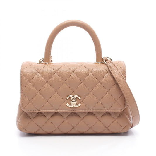 Chanel Coco Handle Flap Calf Handbag