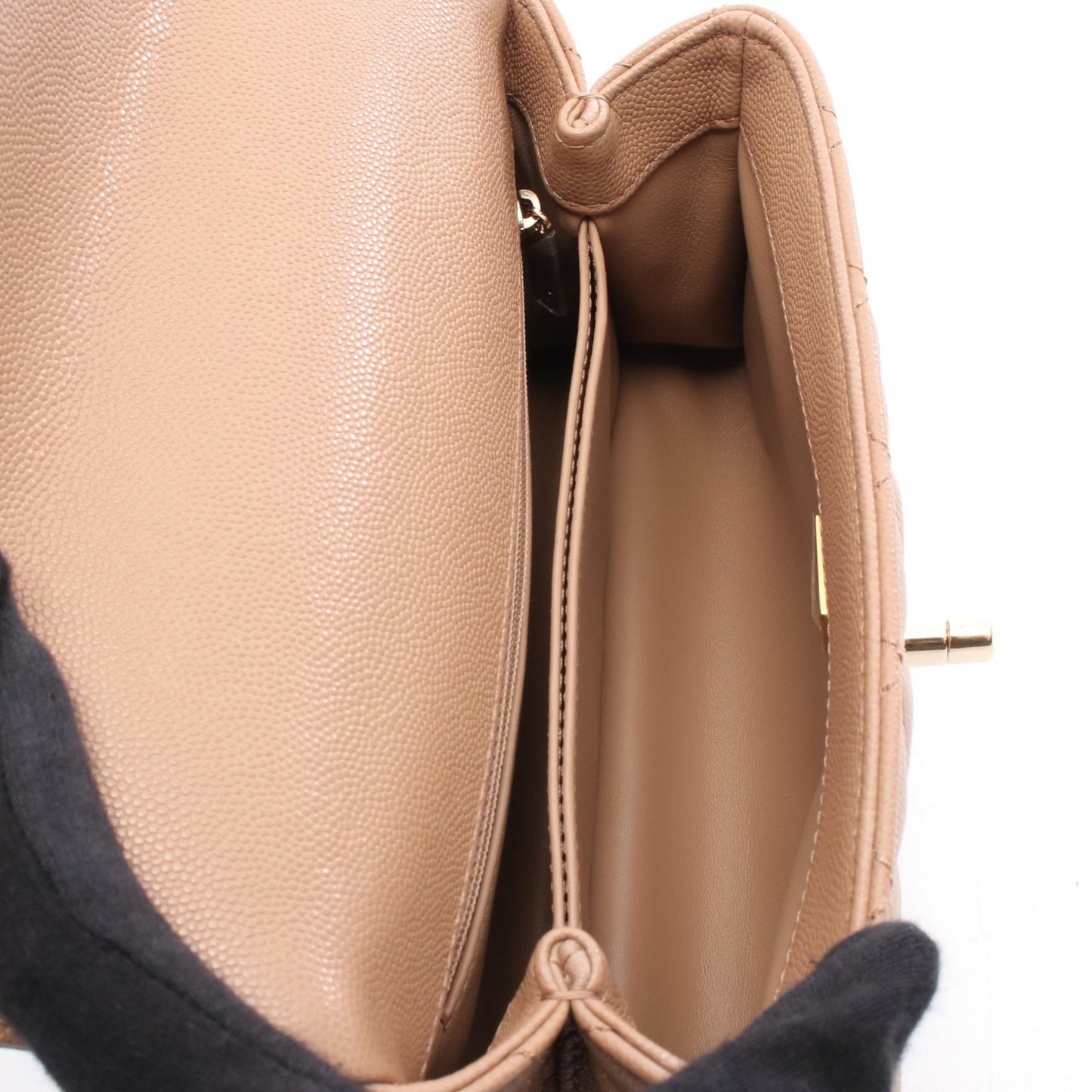 Chanel Coco Handle Flap Calf Handbag