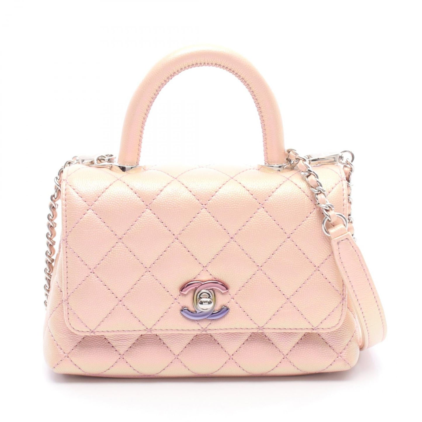 Chanel Coco Handle Calf Handbag