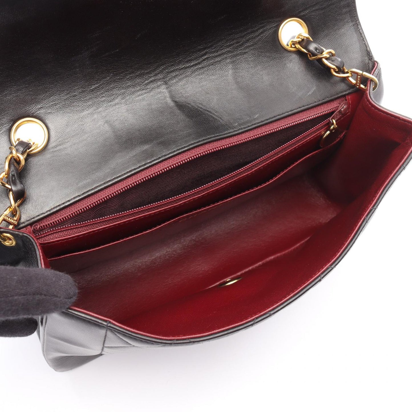 Chanel Matelasse Diana Flap Lambskin Shoulder Bag