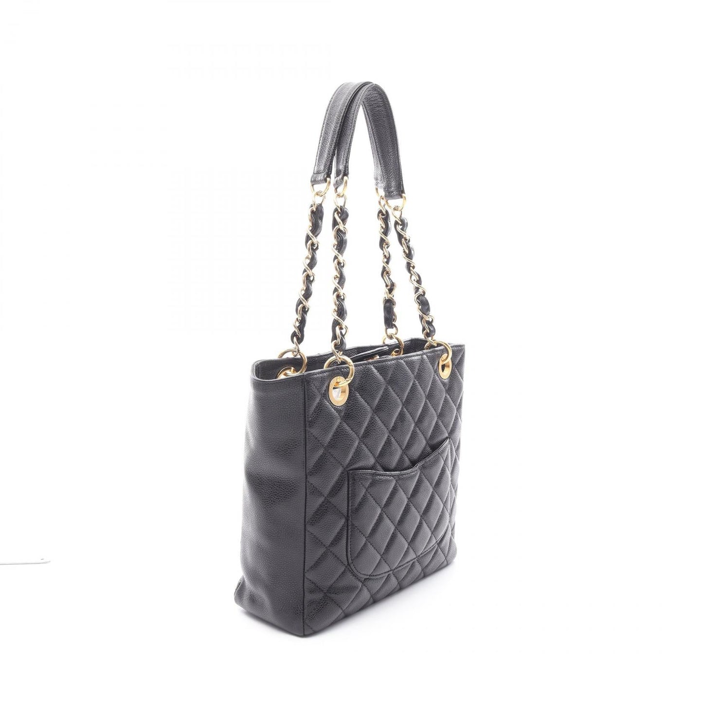 Chanel Matelasse Grained Calfskin Tote Bag