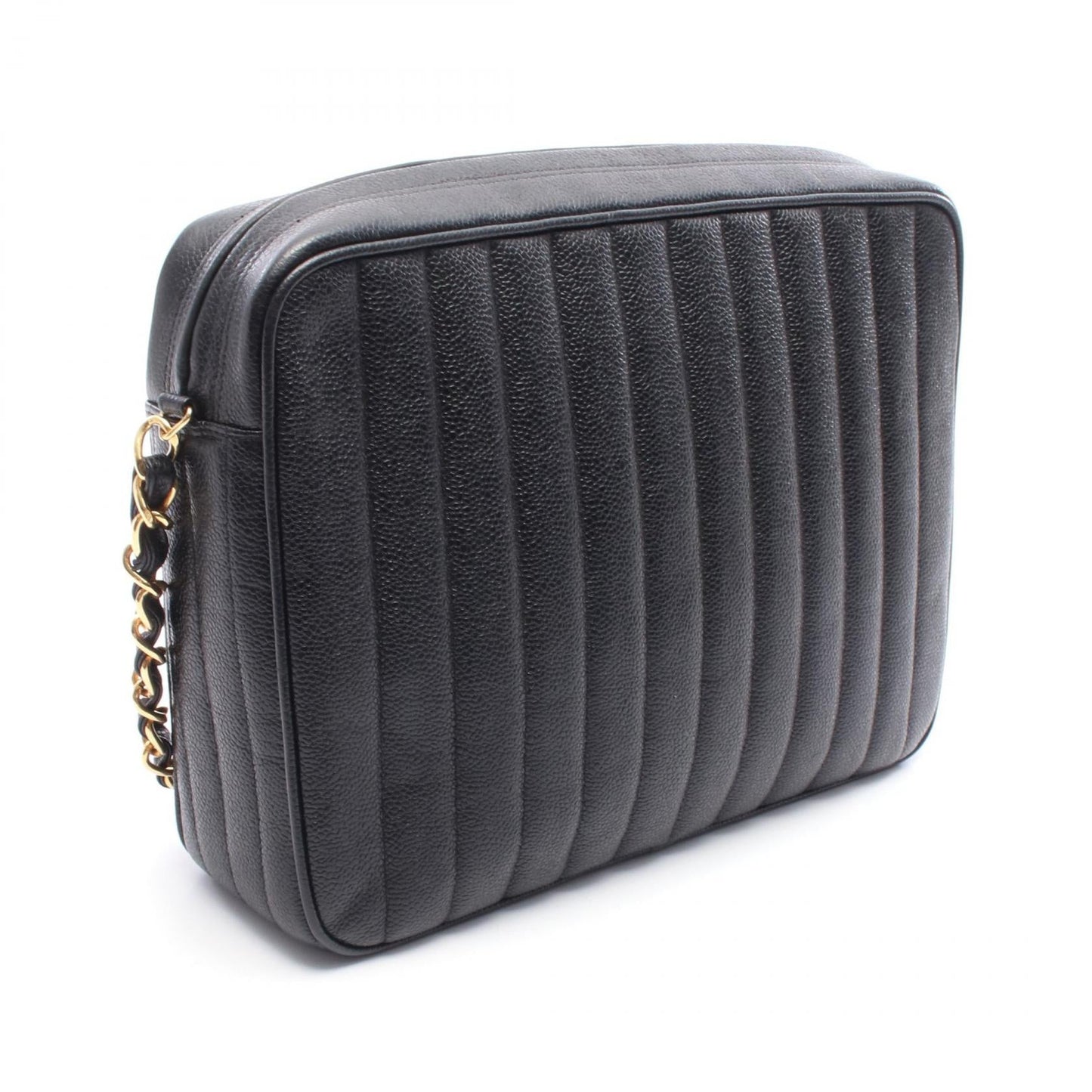 Chanel Mademoiselle Grained Calfskin Shoulder Bag