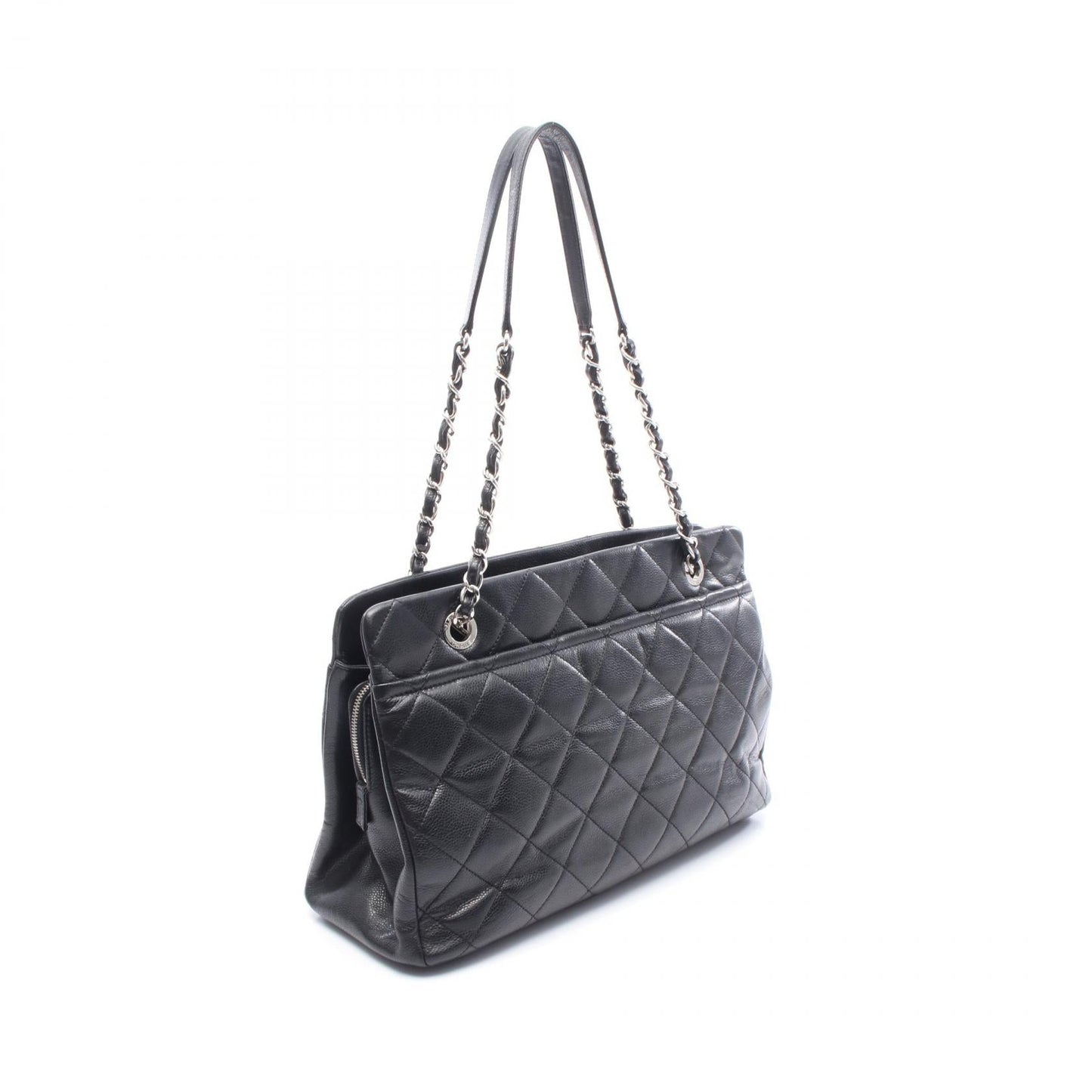 Chanel Grained Calfskin Shoulder Bag