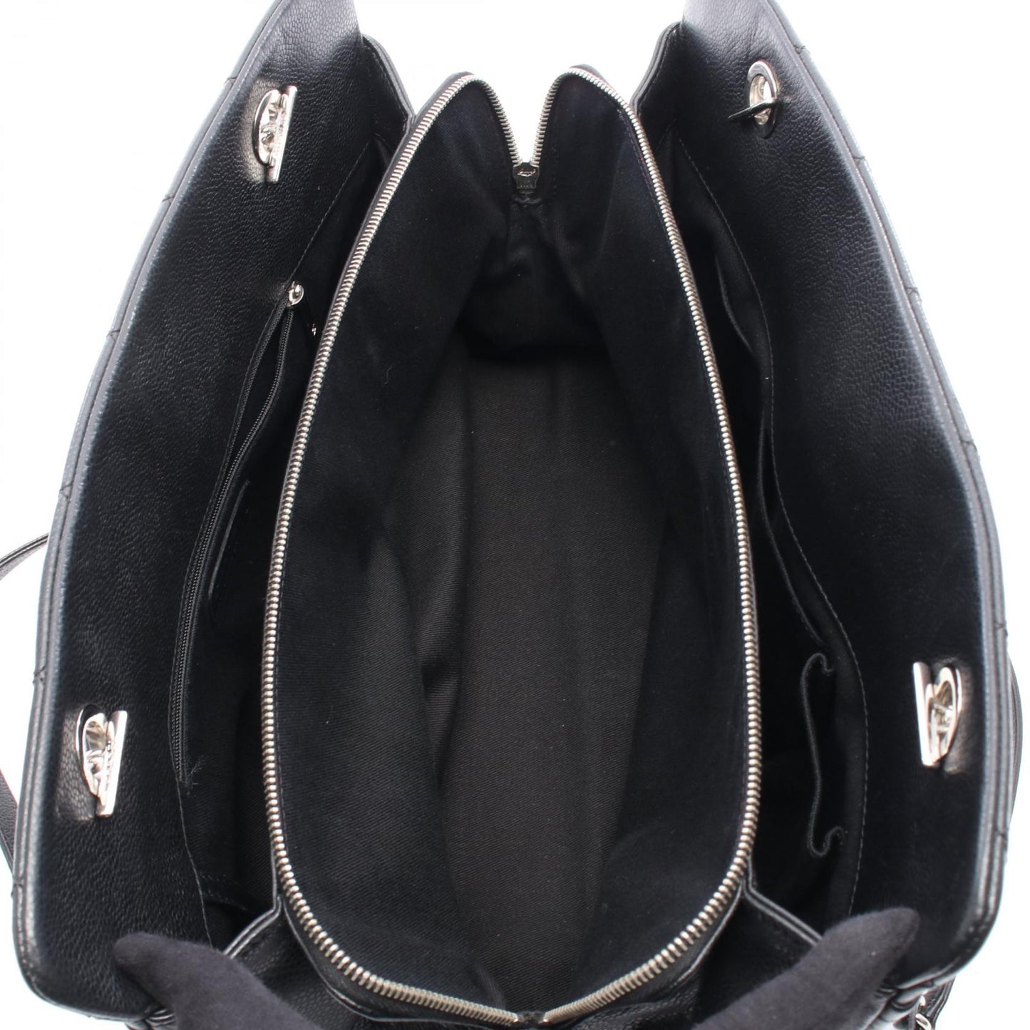 Chanel Grained Calfskin Shoulder Bag