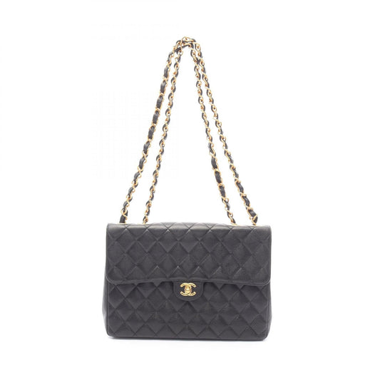 Chanel Deauville Grained Calfskin Shoulder Bag