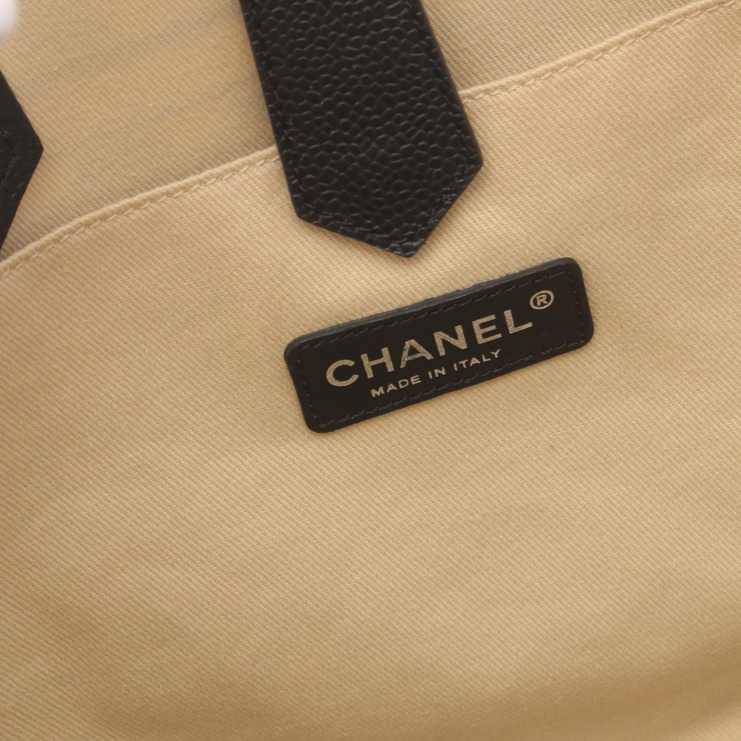 Chanel Central Station Tote Bag PVC Canvas Leather