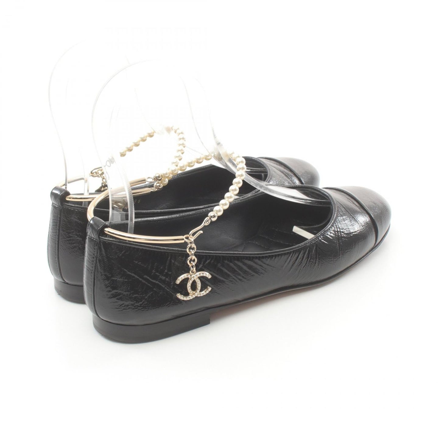 Chanel Coco Mark Leather Pumps