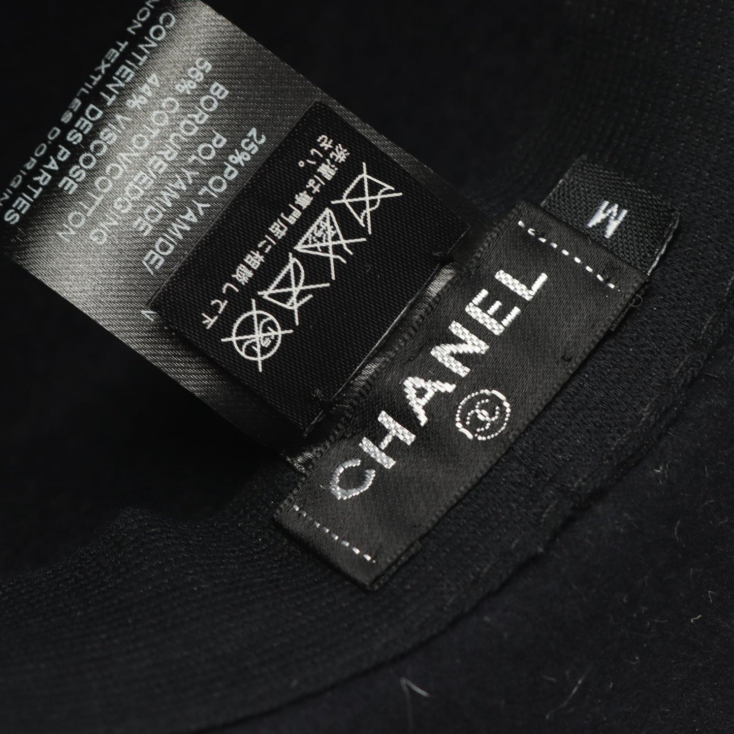 Chanel Coco Mark Leather Lapin Hat