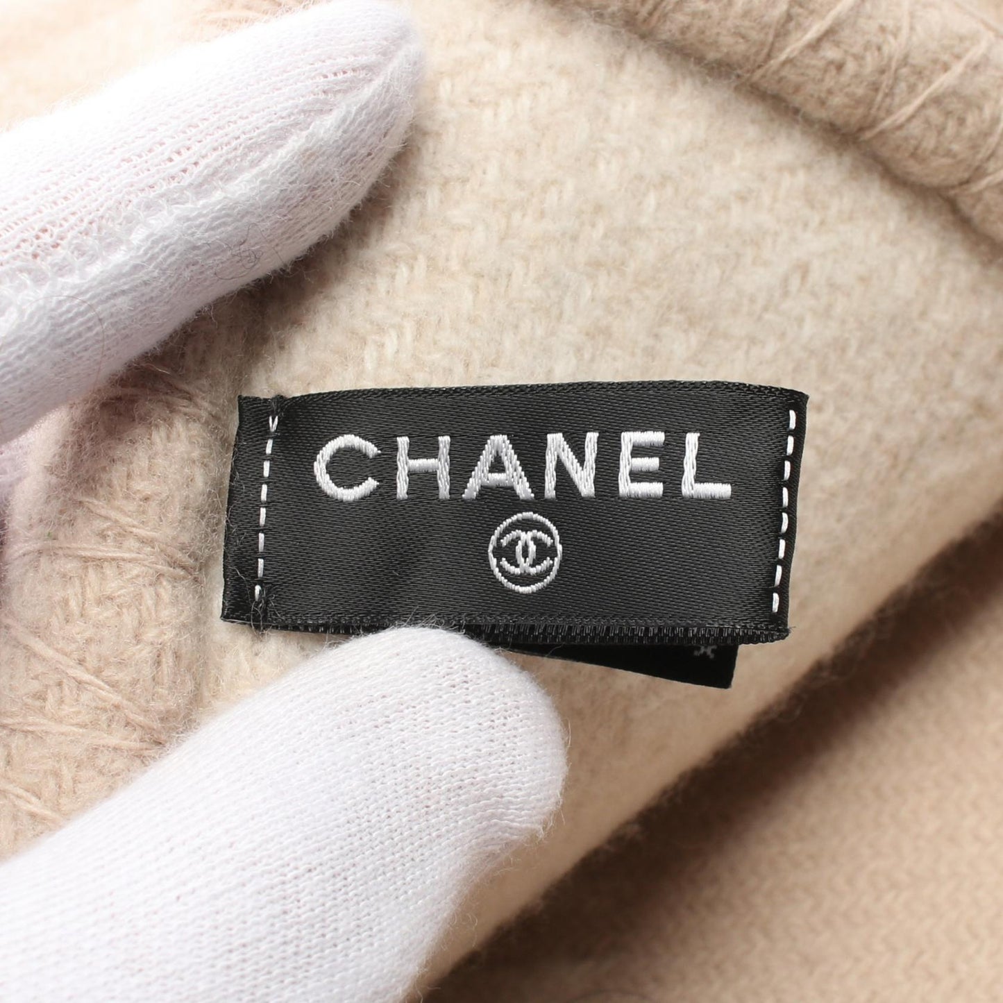 Chanel Coco Mark Wool Cashmere Accessory