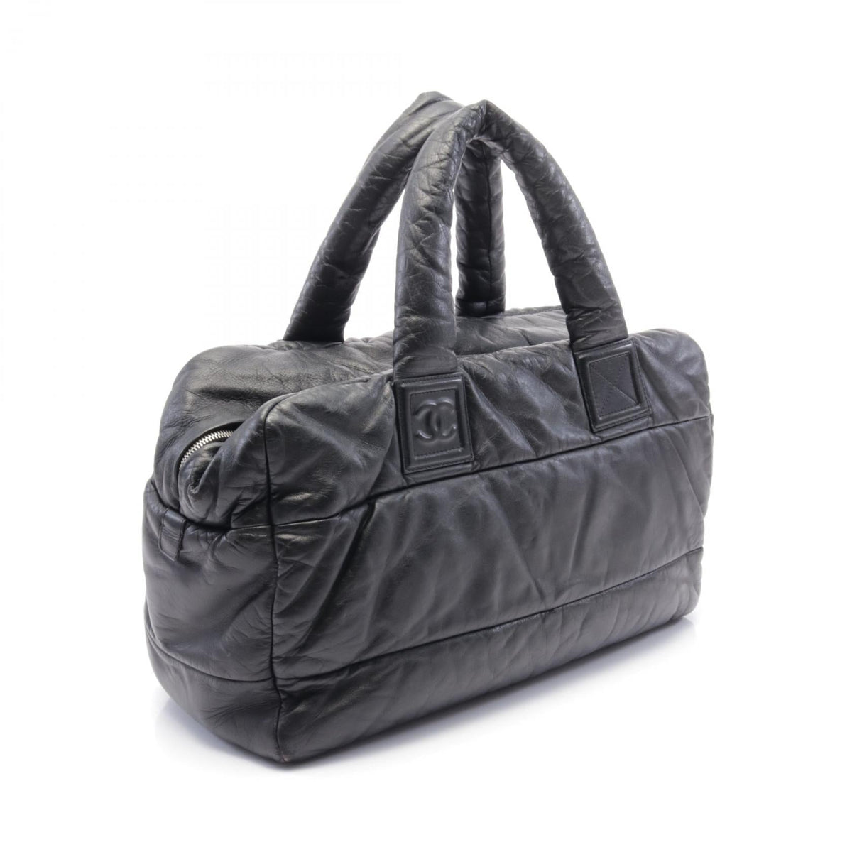 Chanel Leather Cocoon Boston Bag