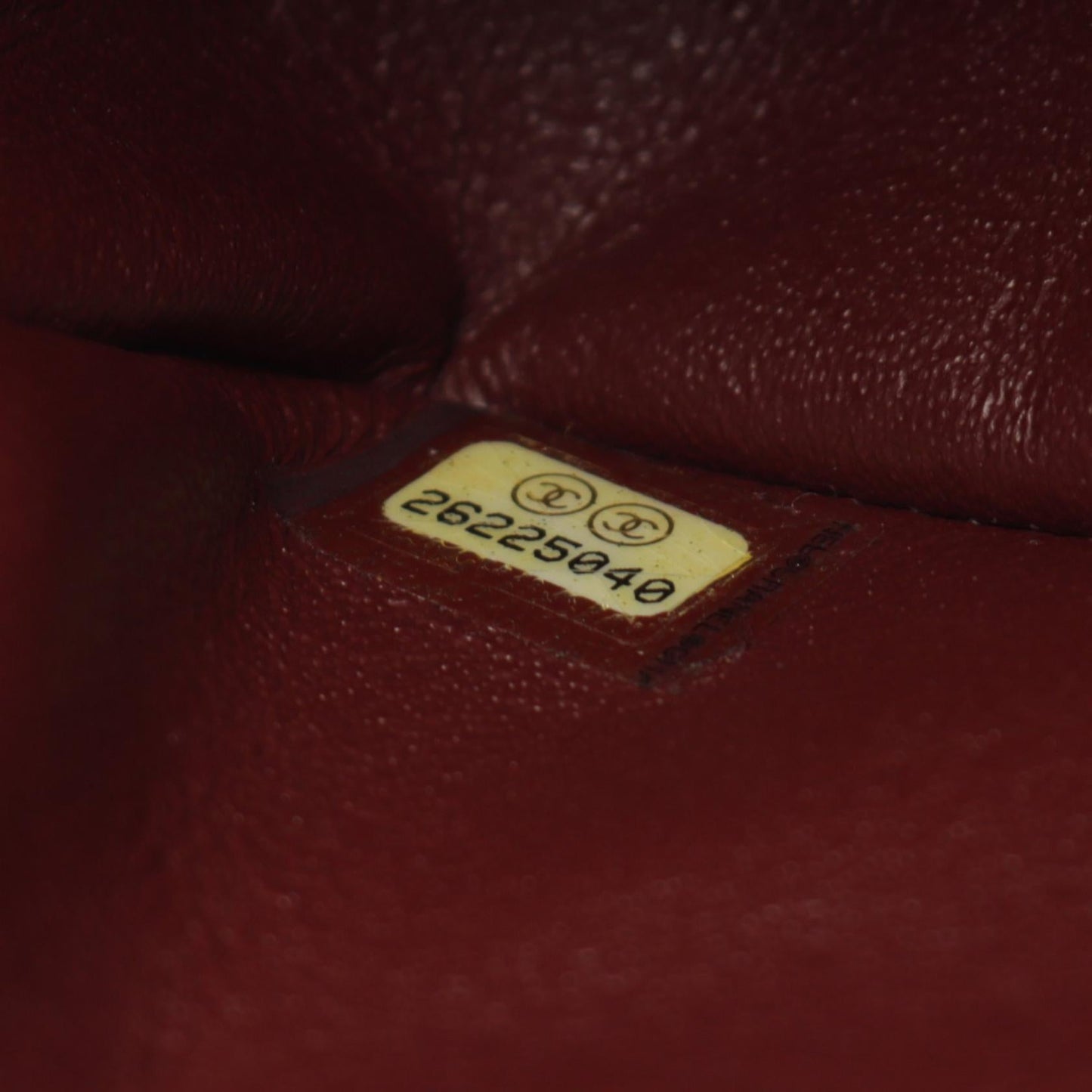 Chanel Wool Lambskin Matelasse Shoulder Bag
