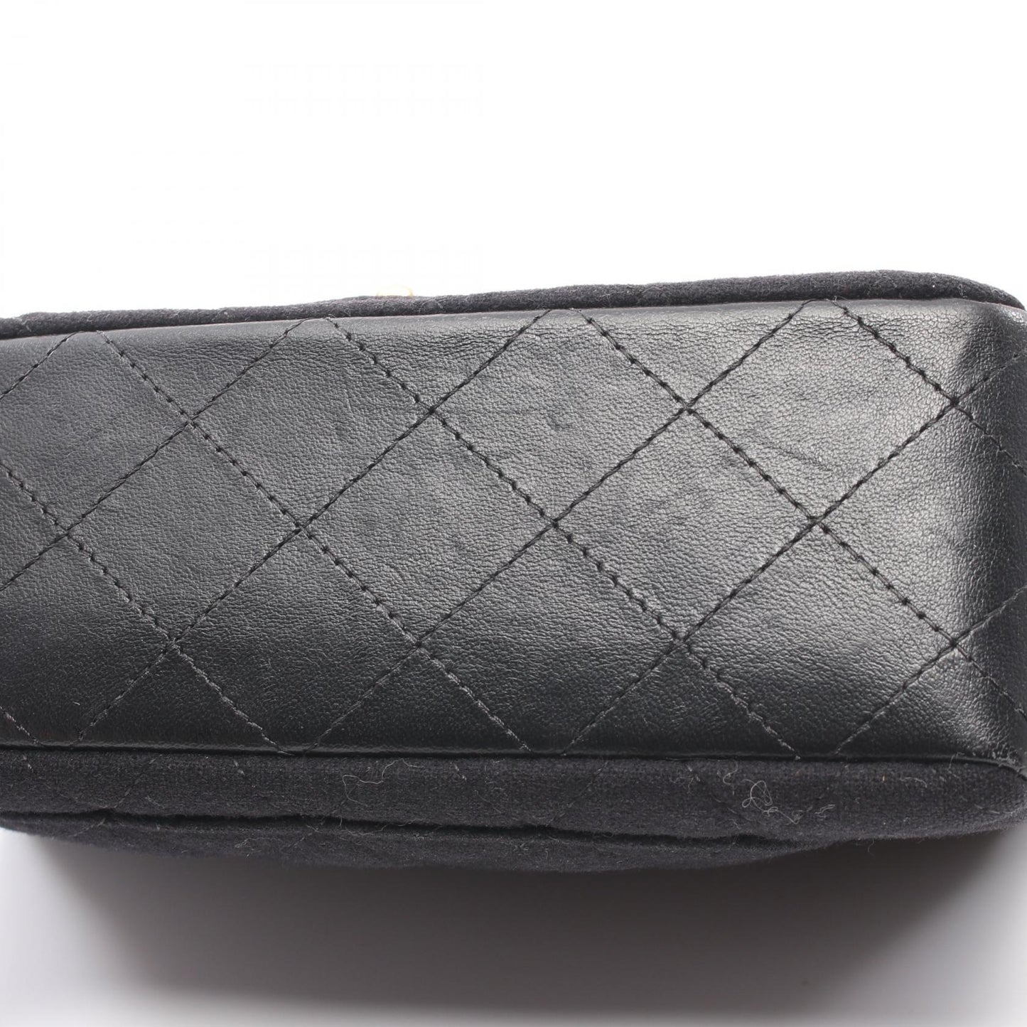 Chanel Wool Lambskin Matelasse Shoulder Bag