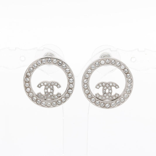 Chanel Coco Mark Circle Earrings