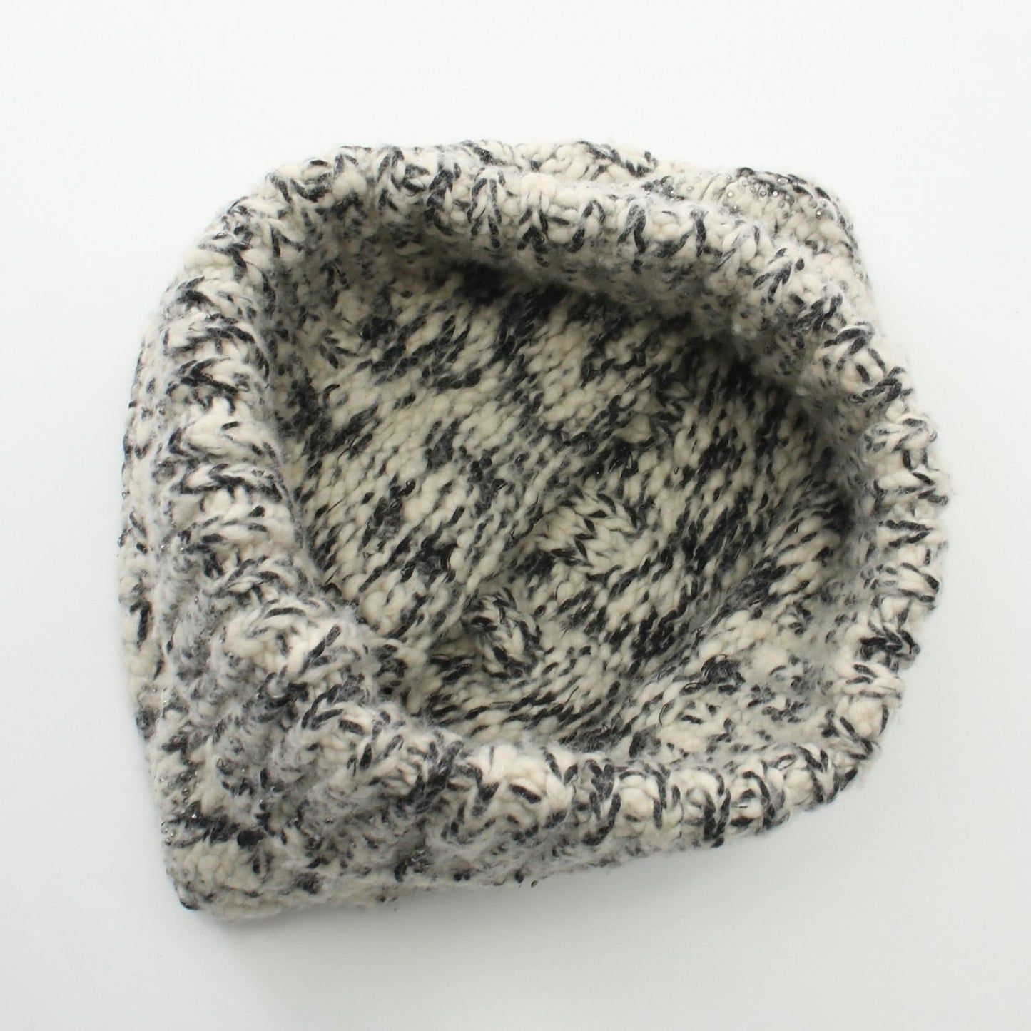Chanel Coco Mark Wool Cashmere Cotton Hat
