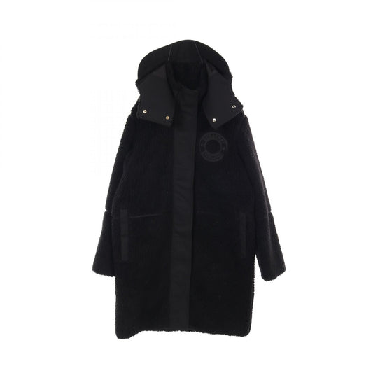 Burberry Ring Logo Wool Polyester Outerwear