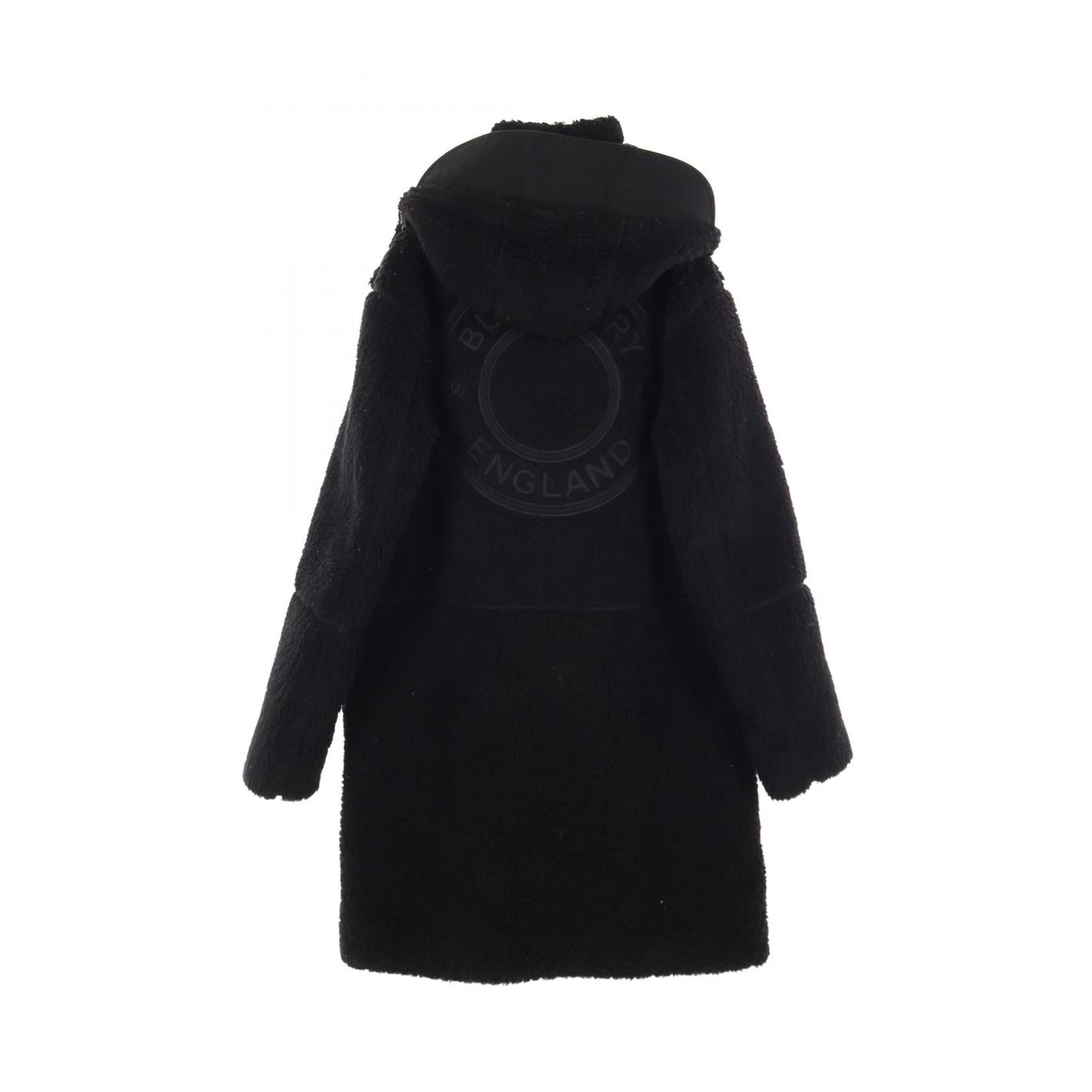 Burberry Ring Logo Wool Polyester Outerwear