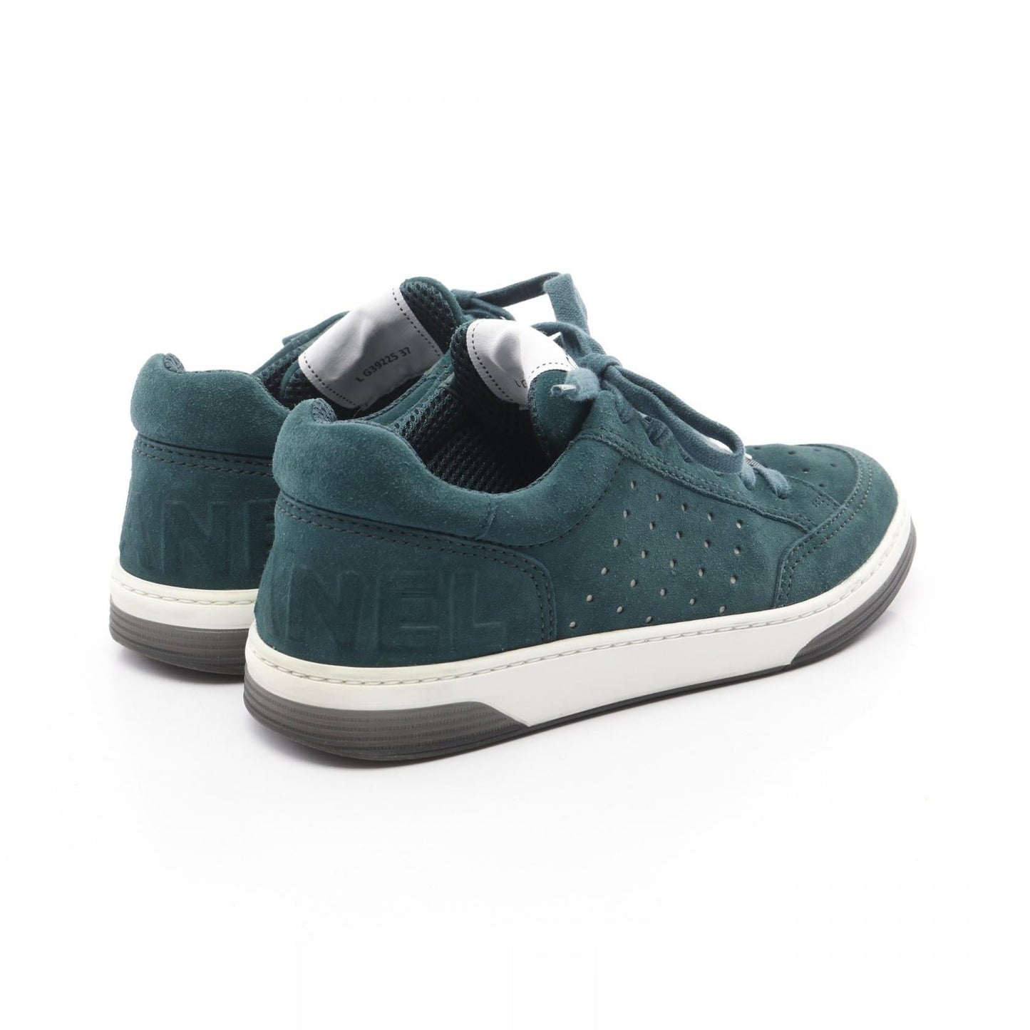 Chanel Coco Mark Suede Sneakers