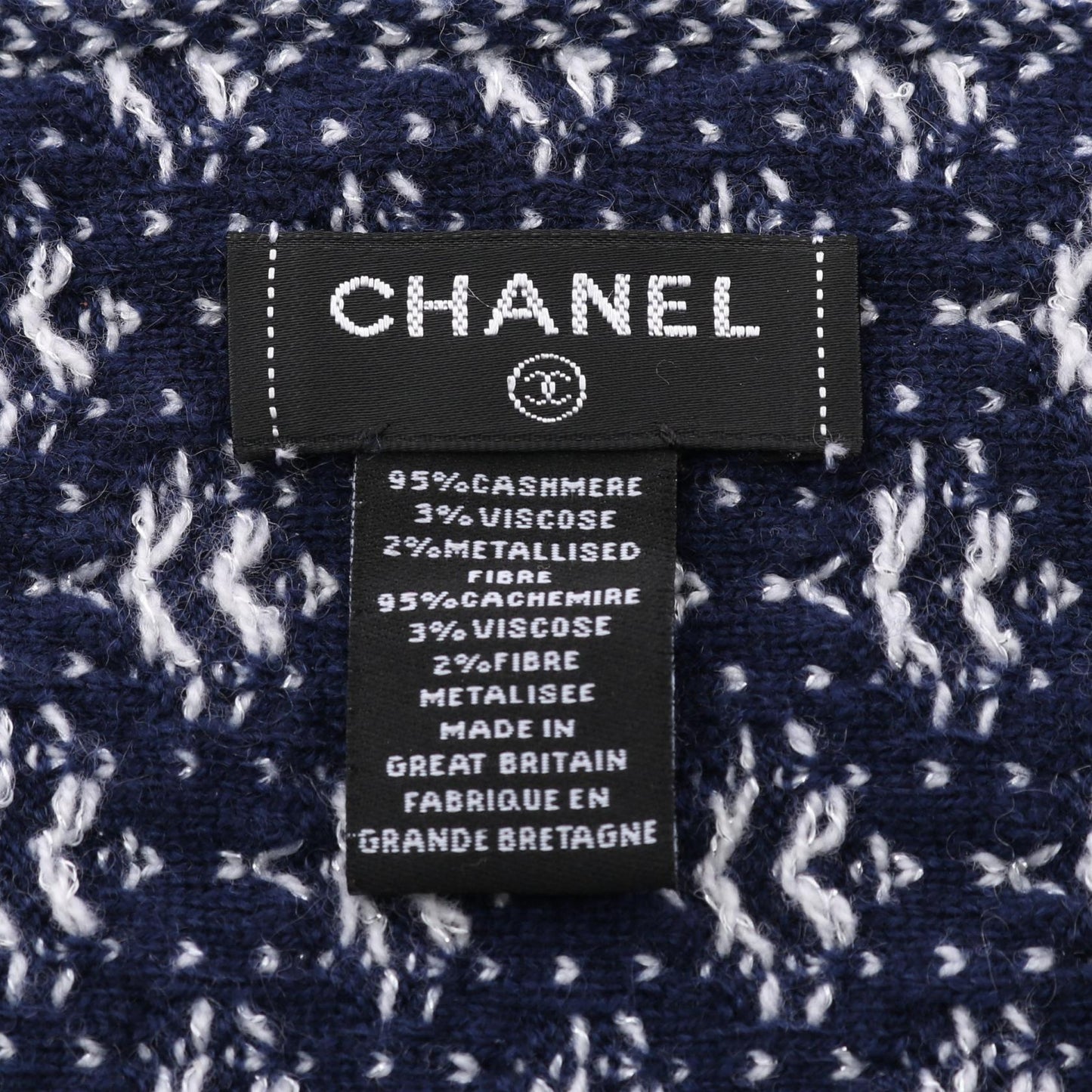 Chanel Cashmere Scarf Apparel 2104102377560