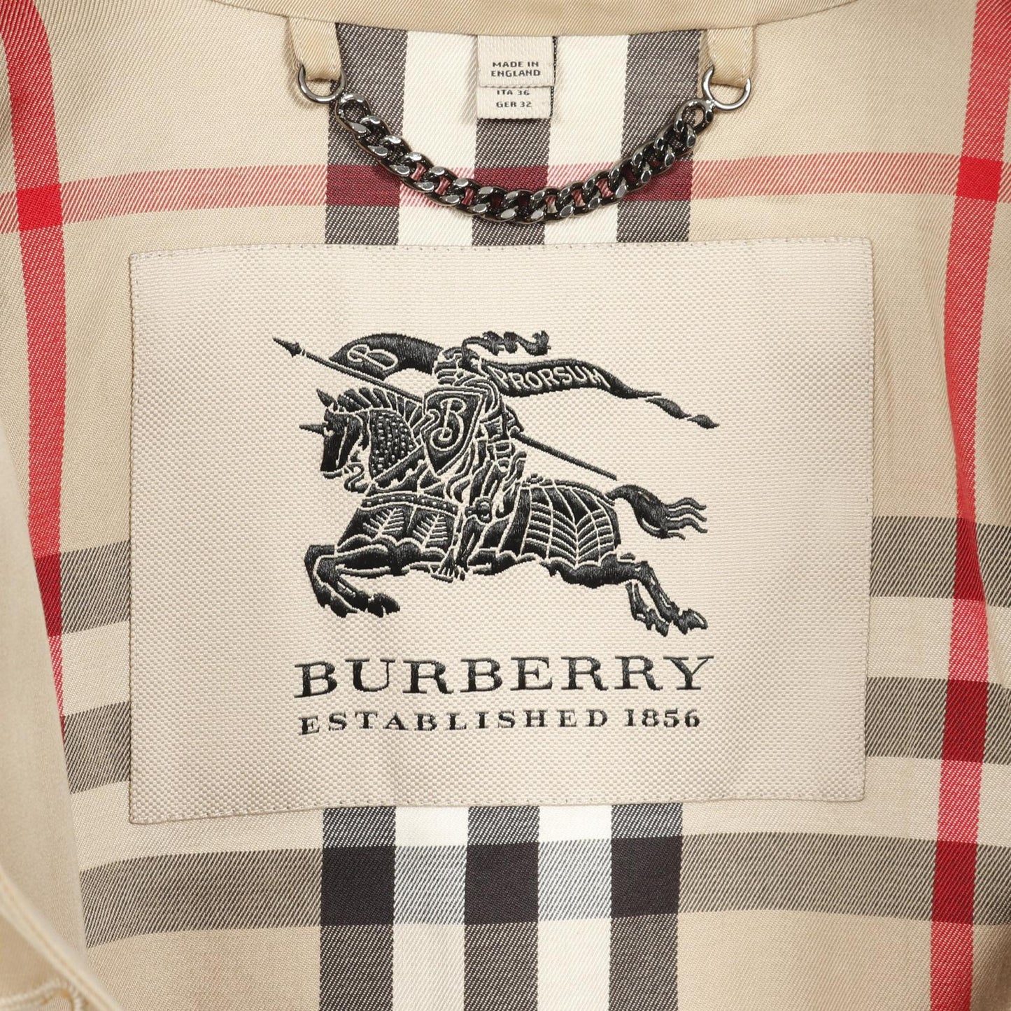 Burberry Trench Coat Cotton Coat