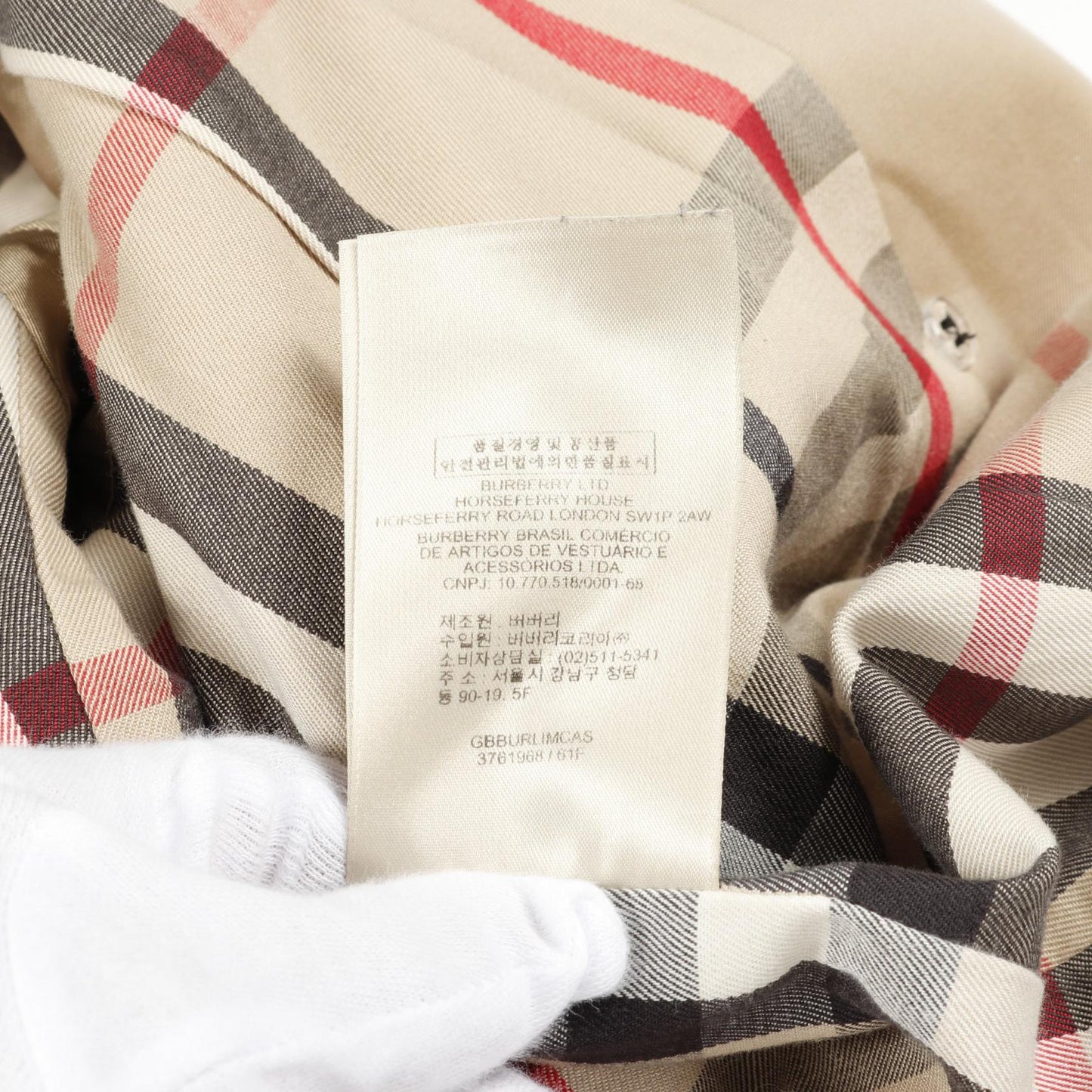 Burberry Trench Coat Cotton Coat
