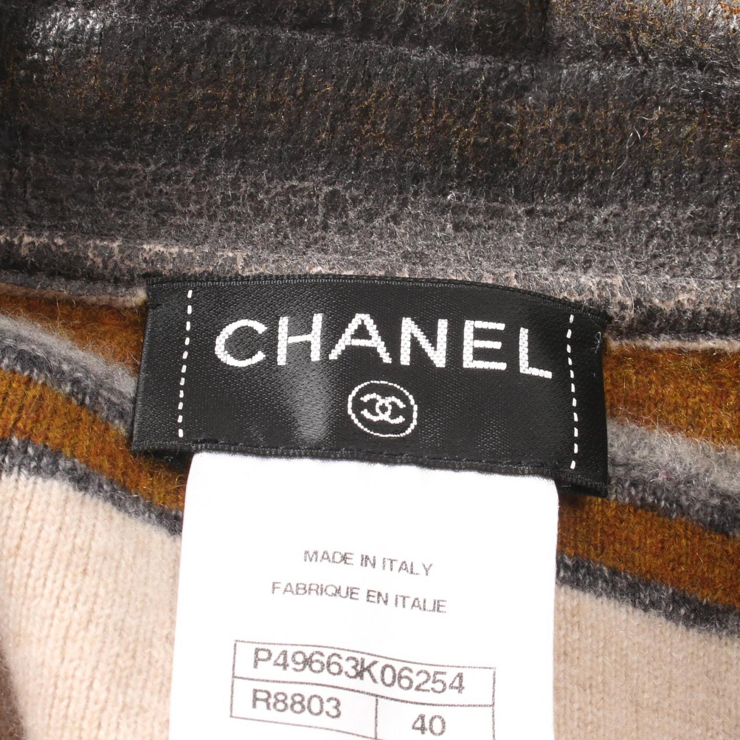 Chanel Coating Aging Knit Cashmere Outerwear