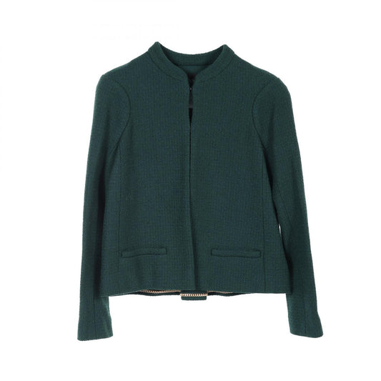 Chanel Coco Mark Button Wool Outerwear