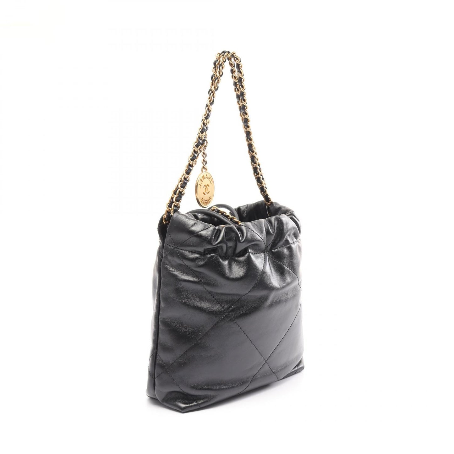 Chanel CHANEL 22 Mini Leather Shoulder Bag