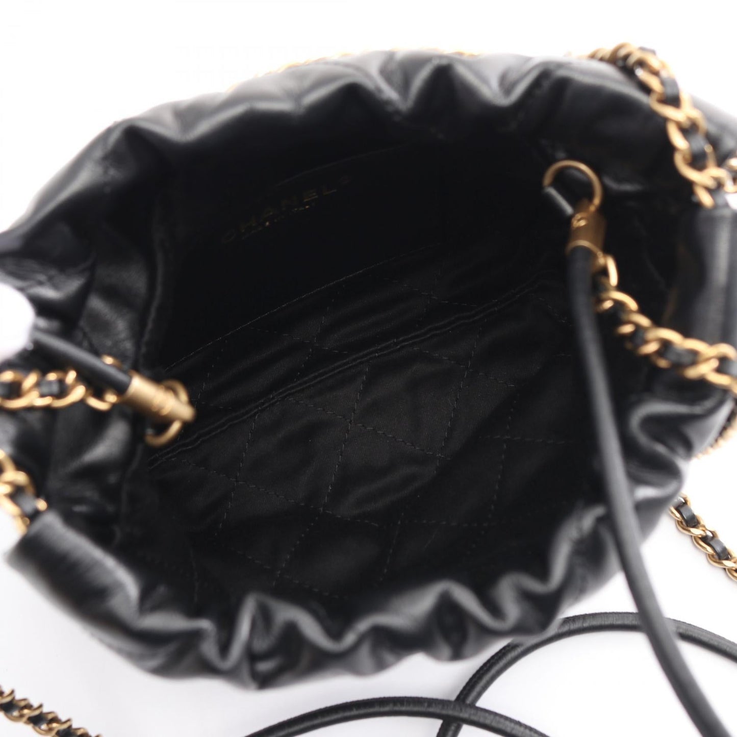 Chanel CHANEL 22 Mini Leather Shoulder Bag