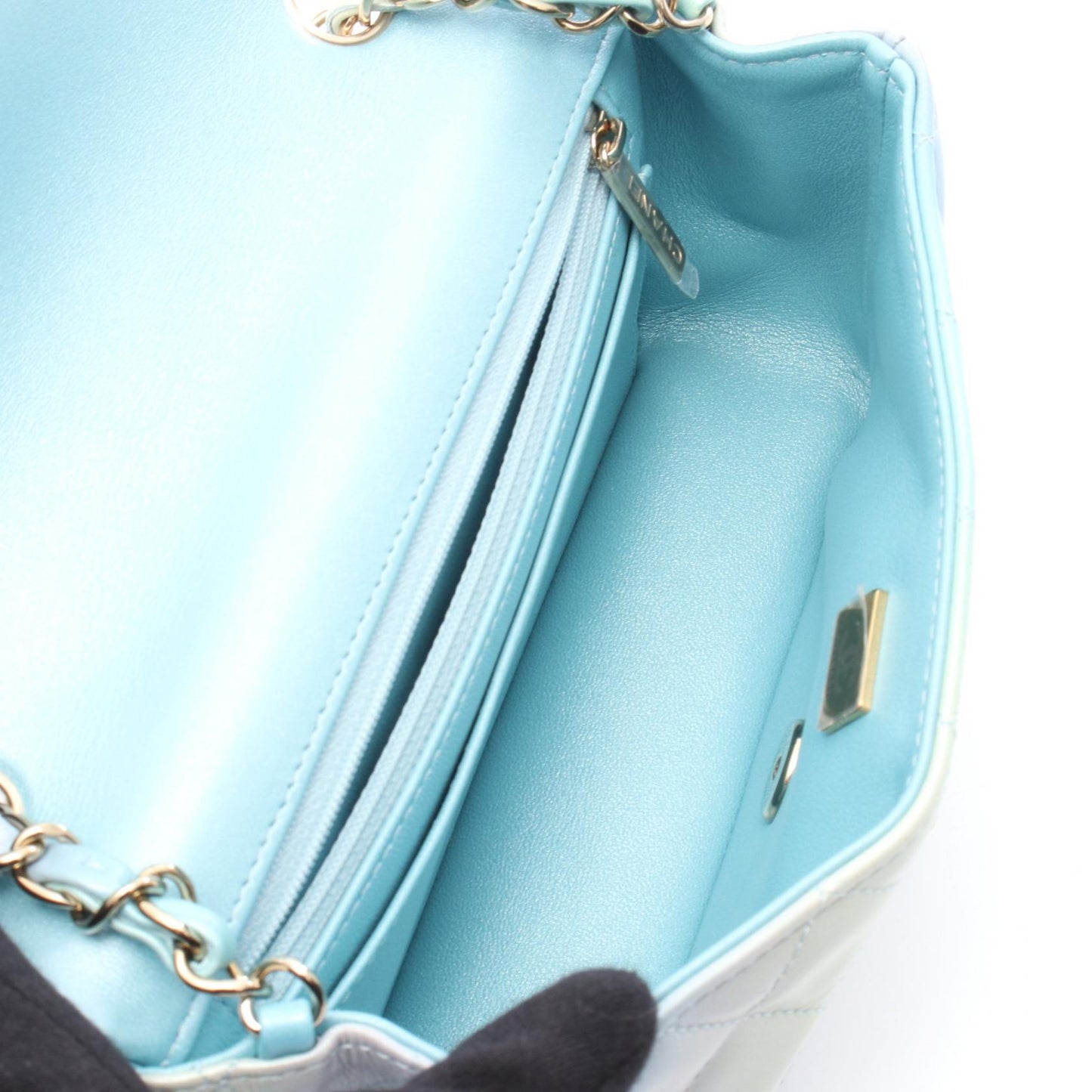 Chanel Mini Matelasse 20 Leather Shoulder Bag