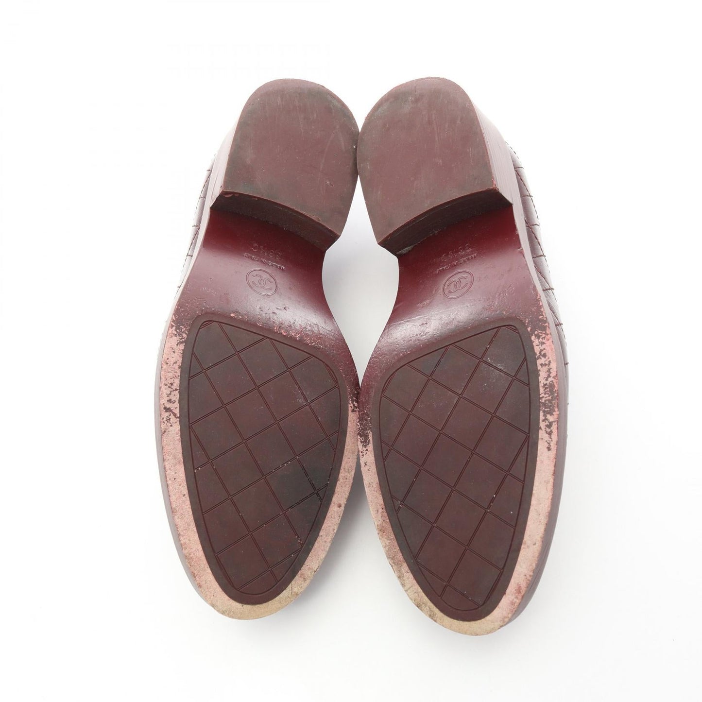 Chanel Coco Mark Leather Loafers