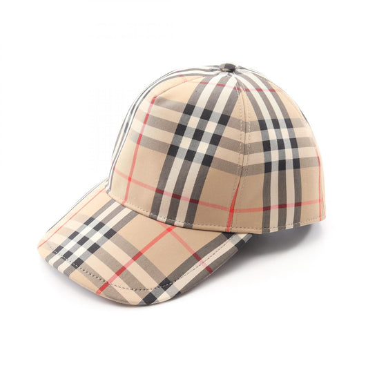 Burberry Vintage Check Cotton Baseball Cap