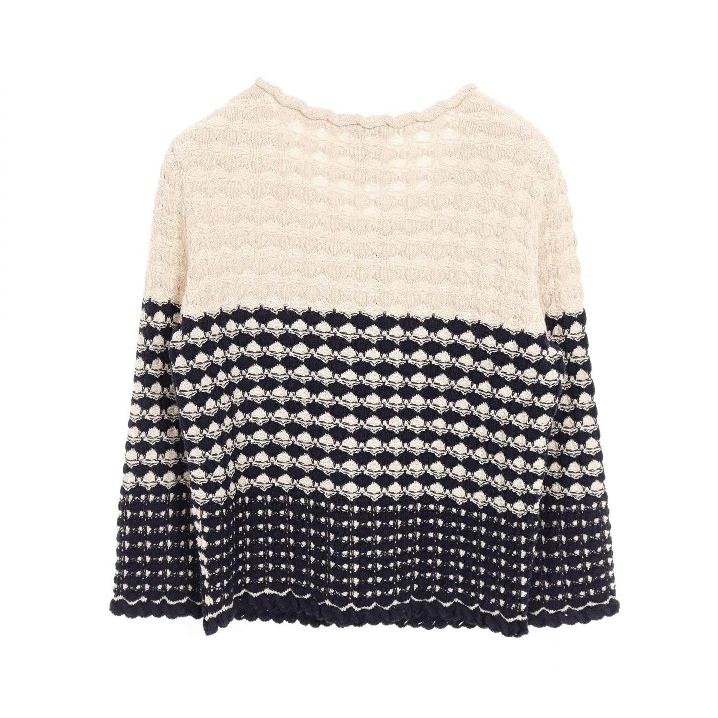 Chanel Coco Mark Button Rayon Cotton Silk Cardigan