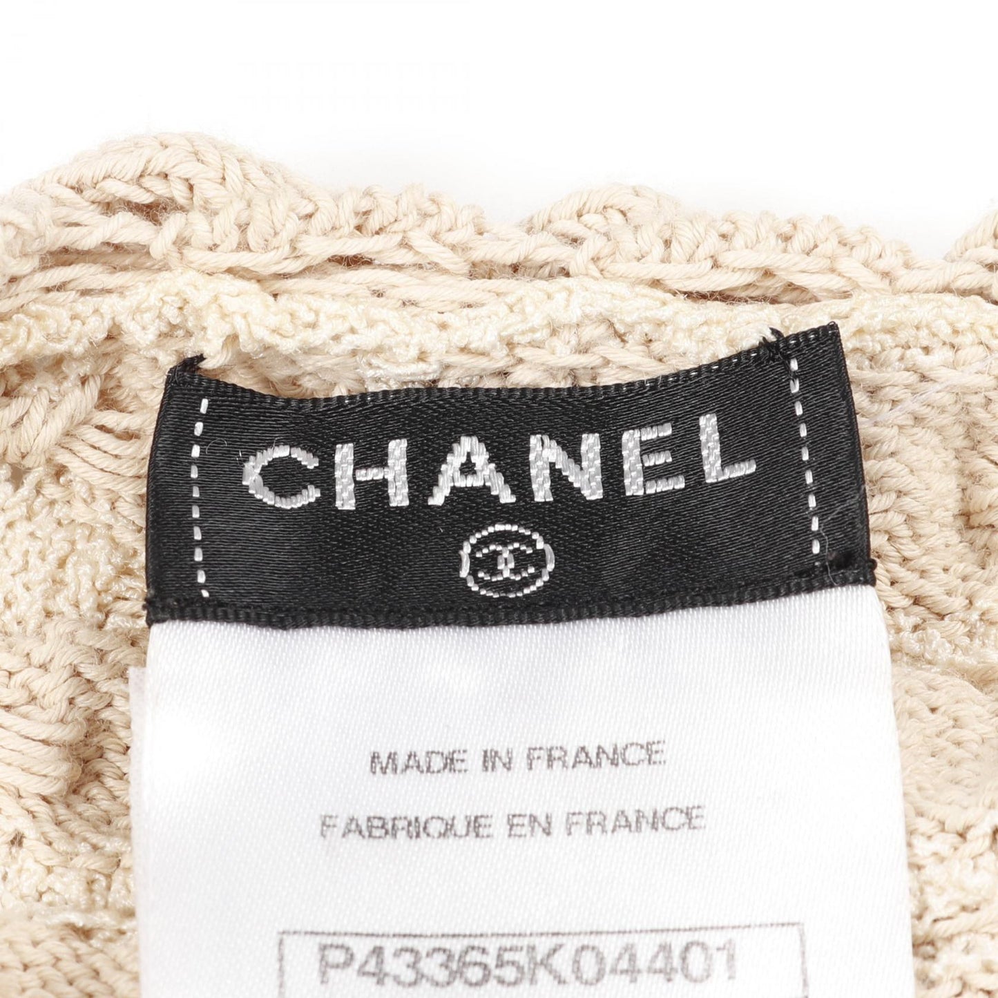 Chanel Coco Mark Button Rayon Cotton Silk Cardigan