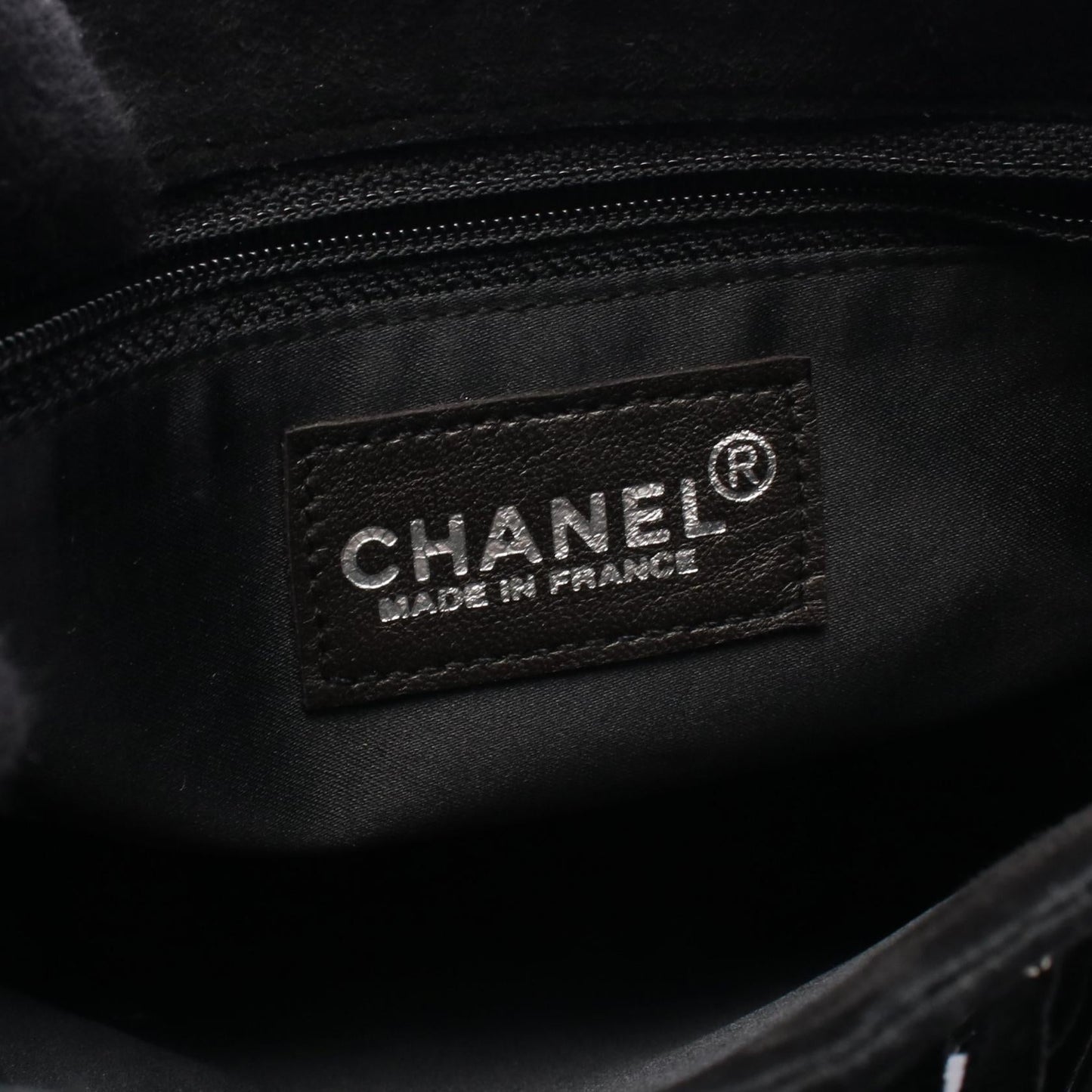 Chanel Coco Mark Suede Tote Bag