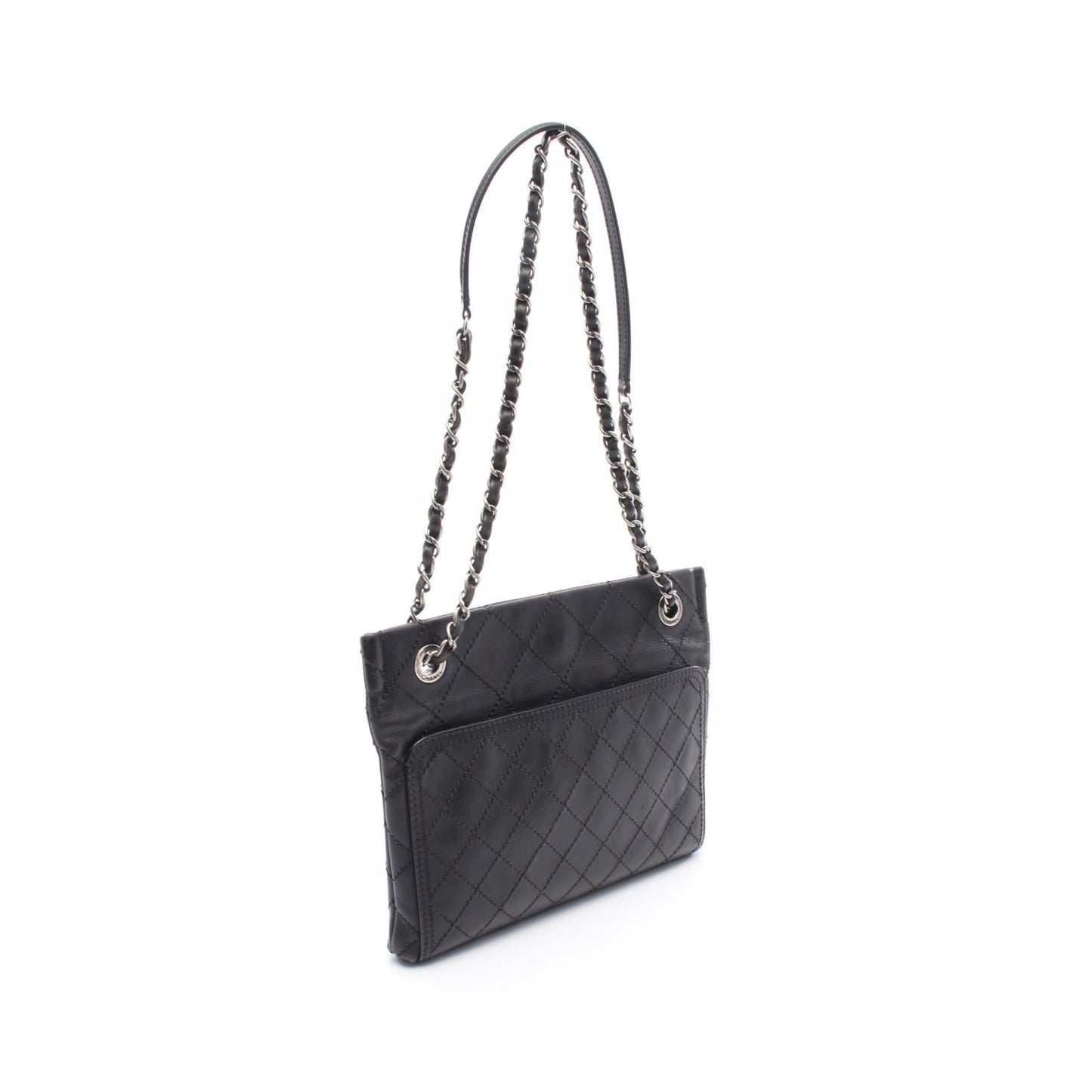 Chanel Wild Stitch Calfskin Shoulder Bag