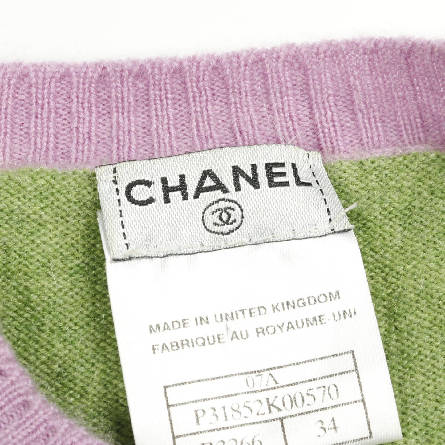 Chanel Camelia Coco Mark Cashmere Knitwear