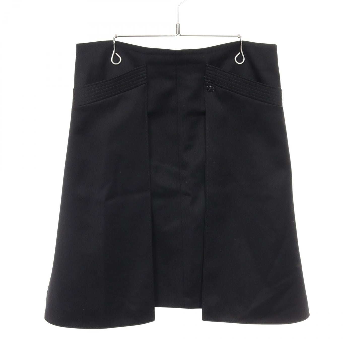 Chanel Coco Mark Wool Skirt
