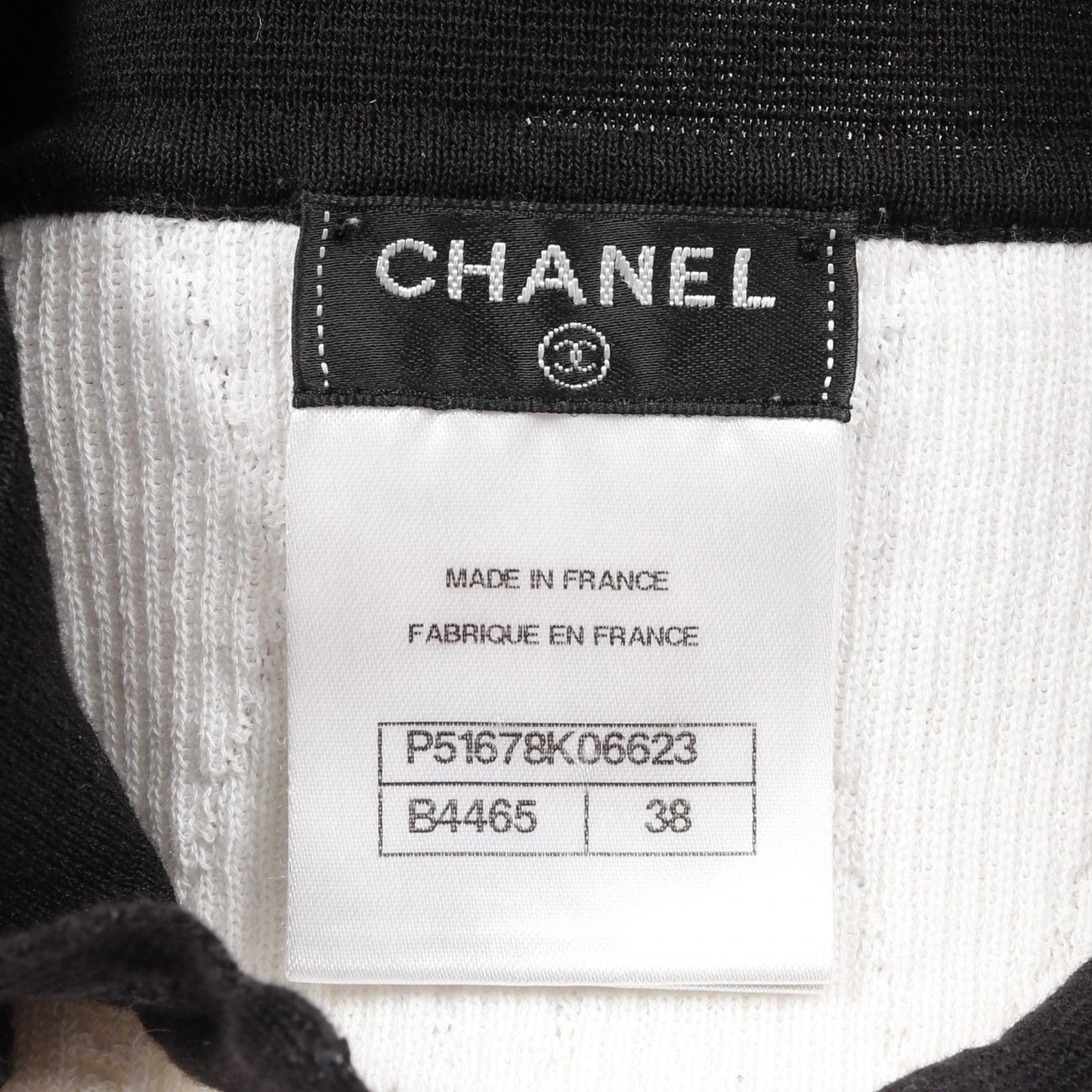 Chanel Coco Mark Button Cotton Knitwear