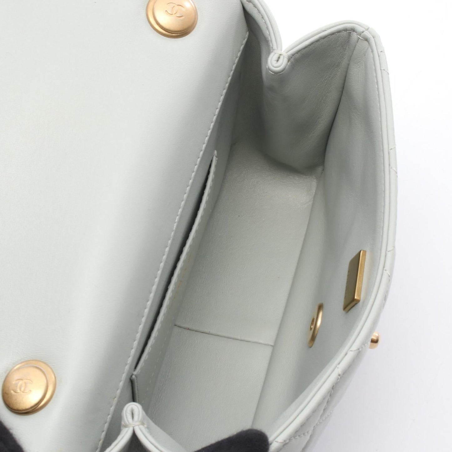 Chanel Mini Flap Bag Leather Shoulder Bag