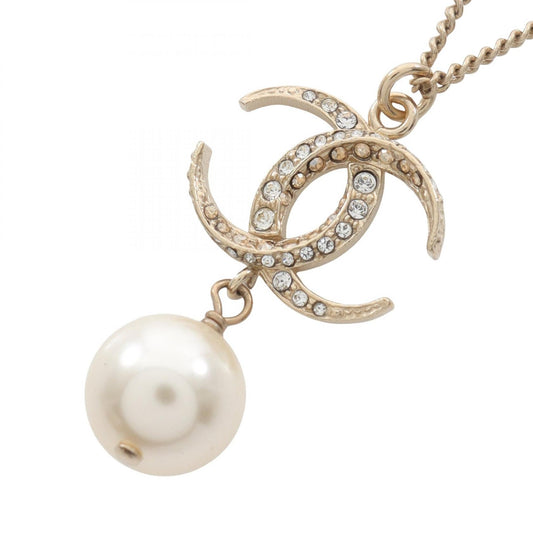 Chanel Coco Mark Pearl Necklace