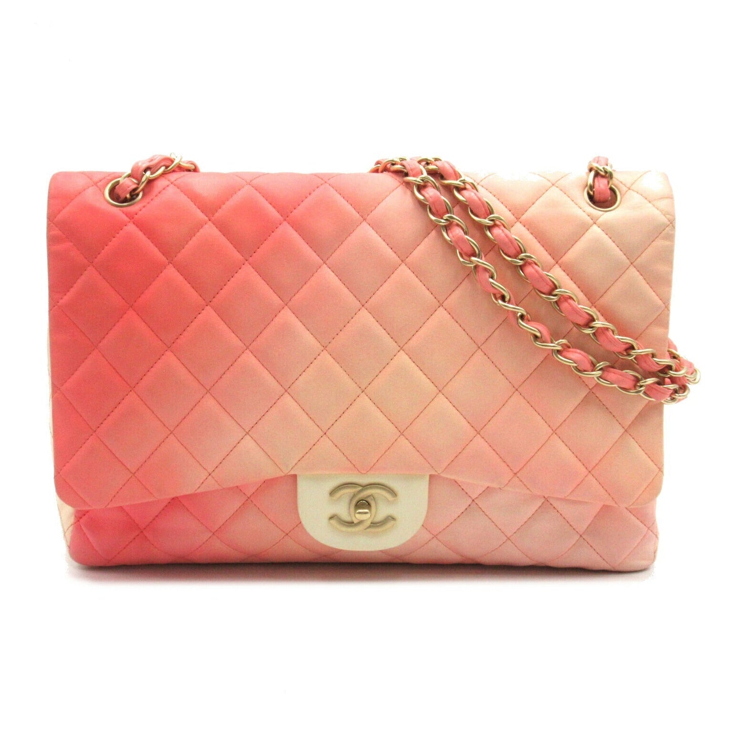Chanel Leather Matelasse Chain Shoulder Bag