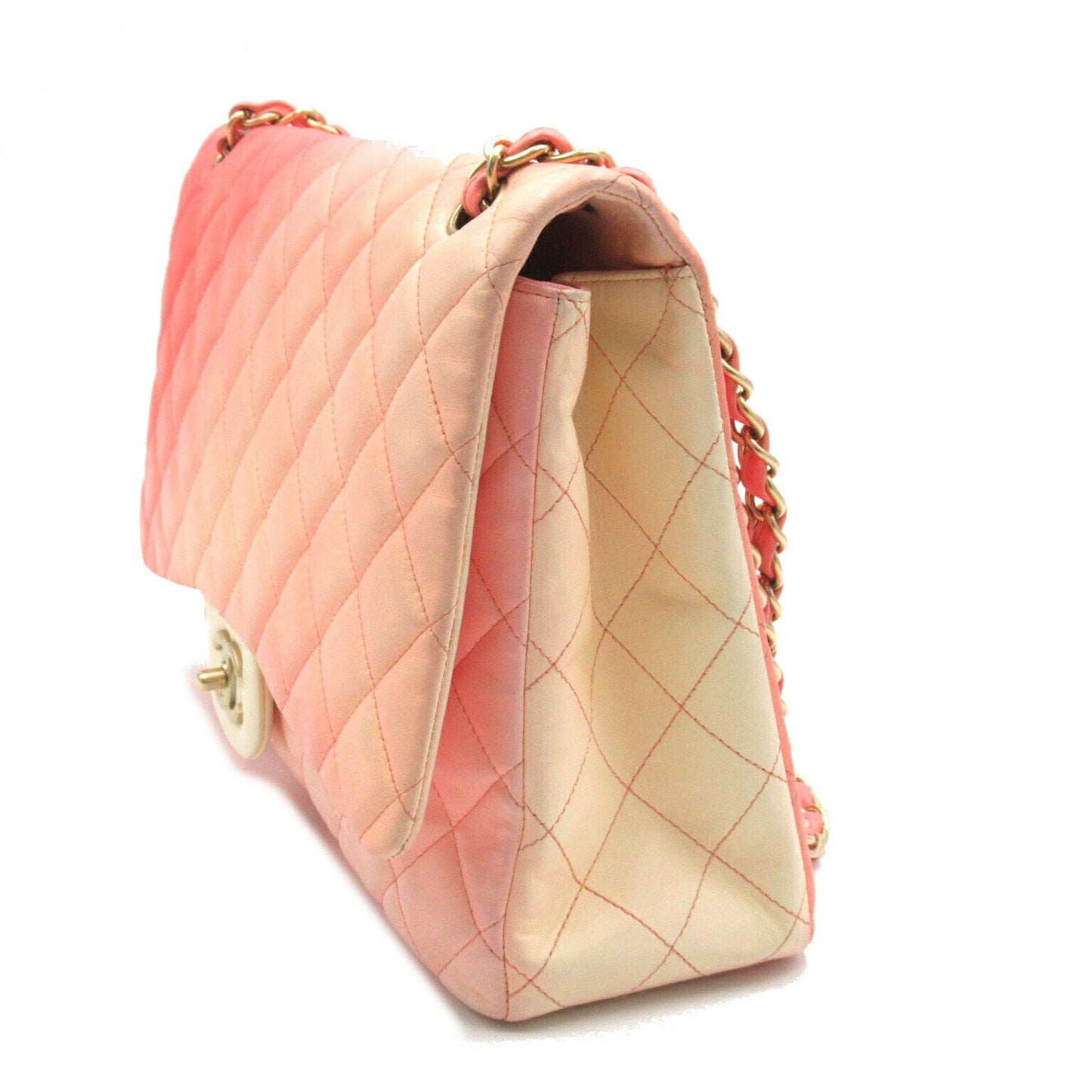 Chanel Leather Matelasse Chain Shoulder Bag