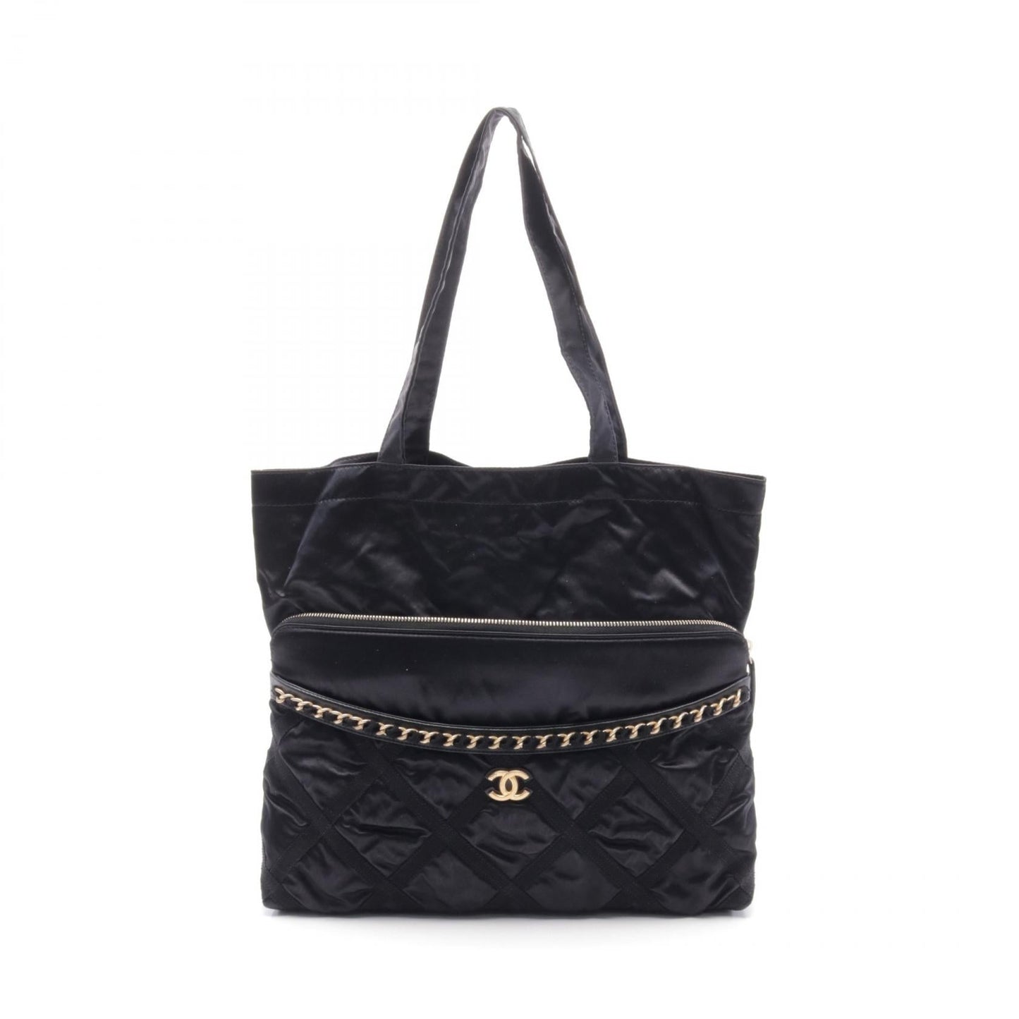 Chanel Coco Mark Nylon Tote Bag