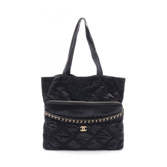 Chanel Coco Mark Nylon Tote Bag