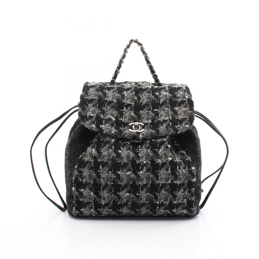 Chanel Coco Mark Fabric Backpack