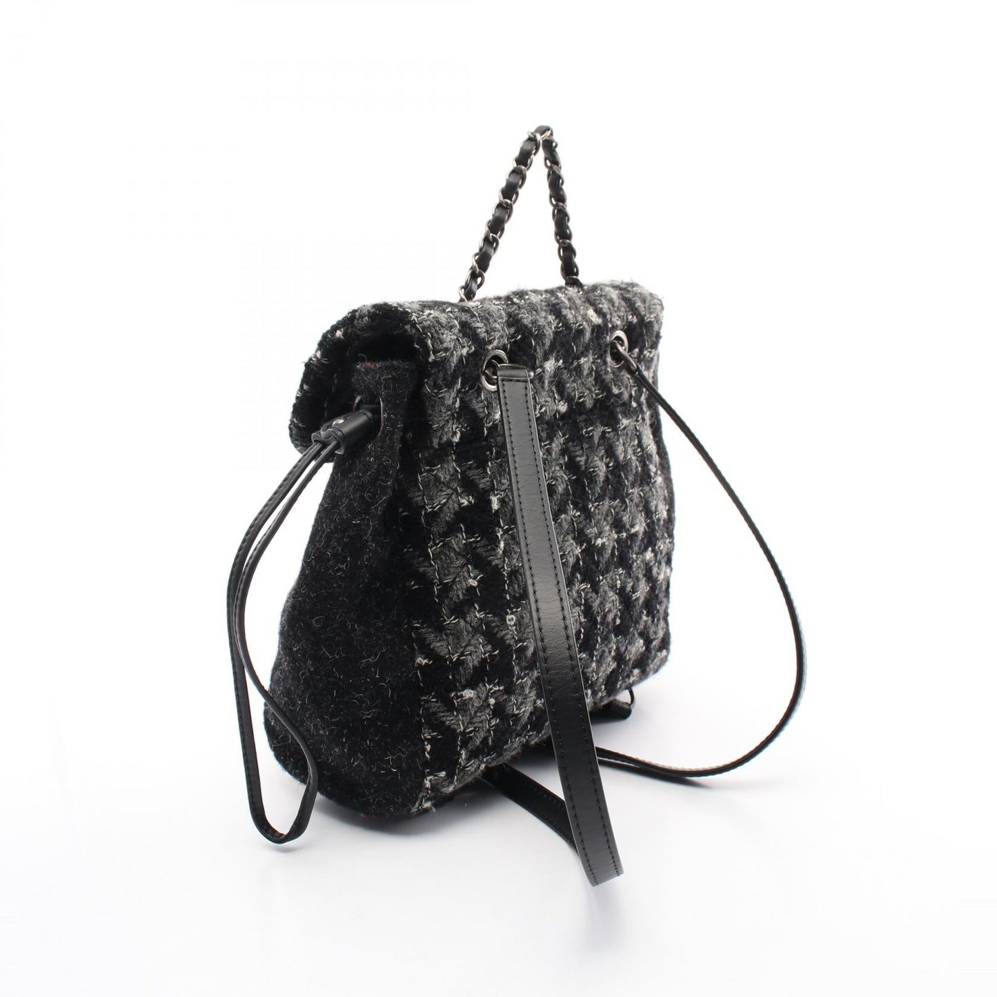 Chanel Coco Mark Fabric Backpack